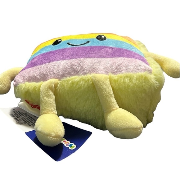 Iscream Screamsicles Rainbow Cake Slice Plush - Picture 5 of 7